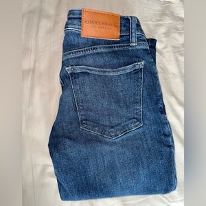 Lucky brand low rise Lolita skinny jeans